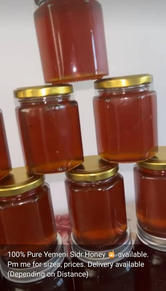 Pure Top Grade Raw Sidr Honey