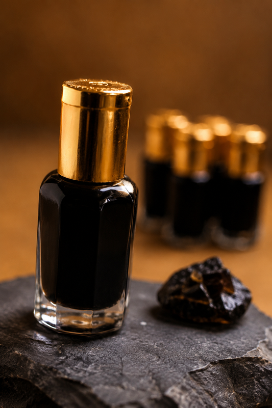 ASAFWA Pure Black Deer Musk Perfume Oil